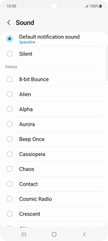 Press the required message tones to hear them.