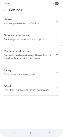 Press Network preferences.