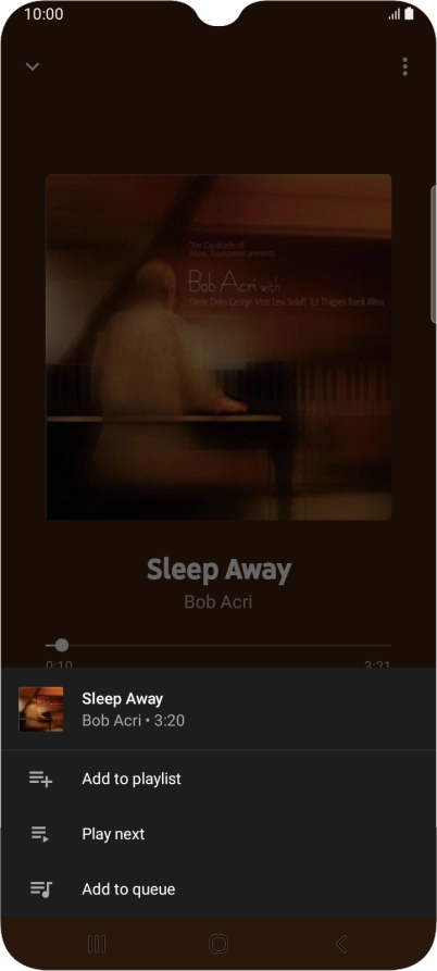 Press Add to playlist.