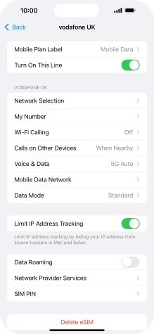 Press the indicator next to Press the indicator next to