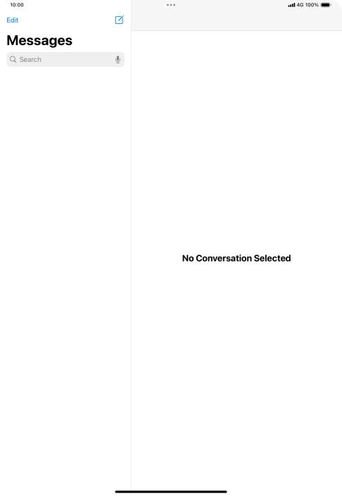 Slide right or left on the screen using four or five fingers to switch between running applications.