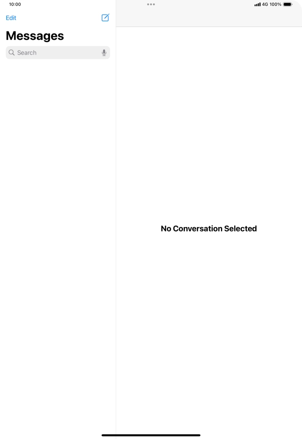 Slide right or left on the screen using four or five fingers to switch between running applications.
