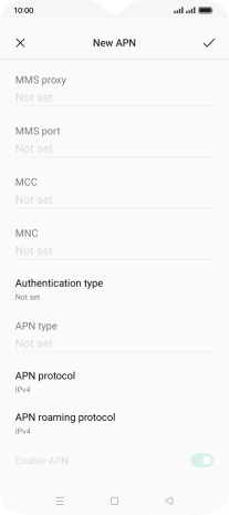 Press the field below 