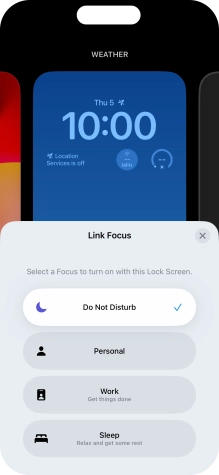 Press the close icon.