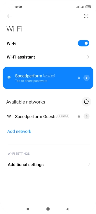 Press the Home key to return to the home screen. Press the Home key to return to the home screen.