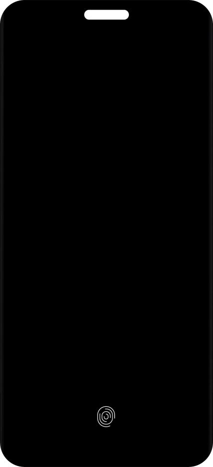 Place your finger on the fingerprint sensor to use the fingerprint sensor.