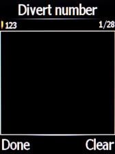 Key in +447836121121 and press the Navigation key.