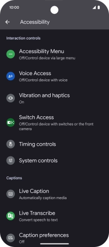 Press the required category below 
