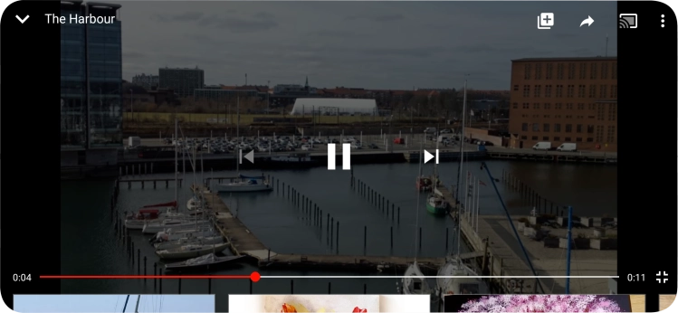 Press and hold the add icon.