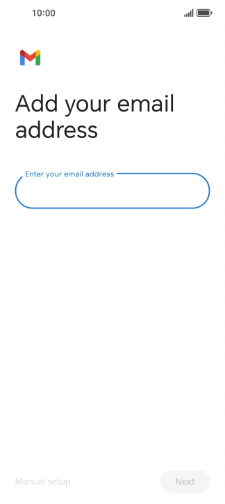 Press the field below 