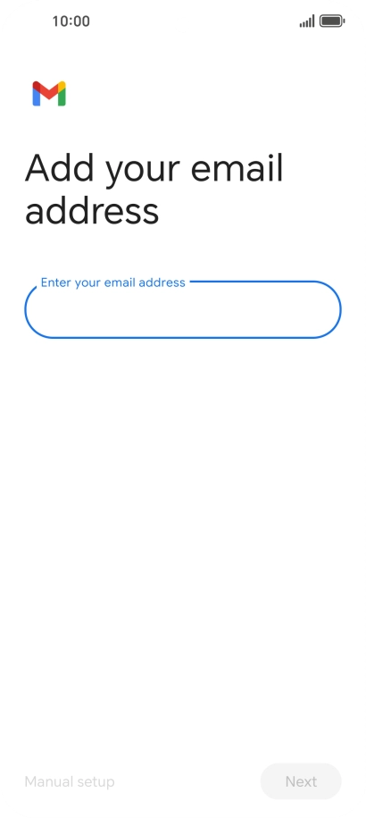 Press the field below 