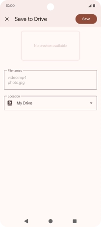 Press the field below 