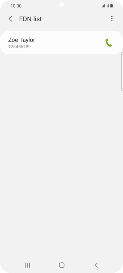 Press the Home key to return to the home screen. Press the Home key to return to the home screen.