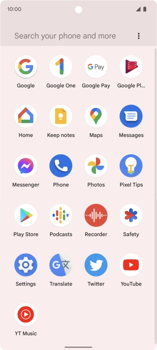 Press Photos and go to the required folder. Press Photos and go to the required folder.