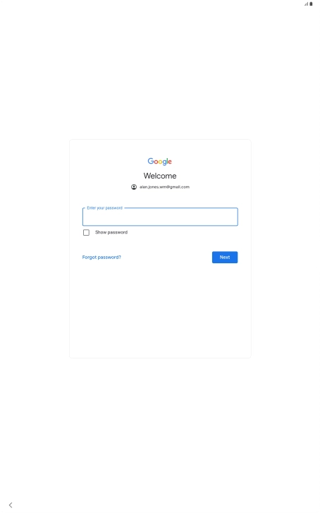 Press the field below Press the field below