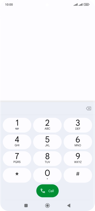 Press and hold number key 1.