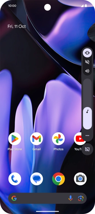 Press the sound icon to turn off the function.