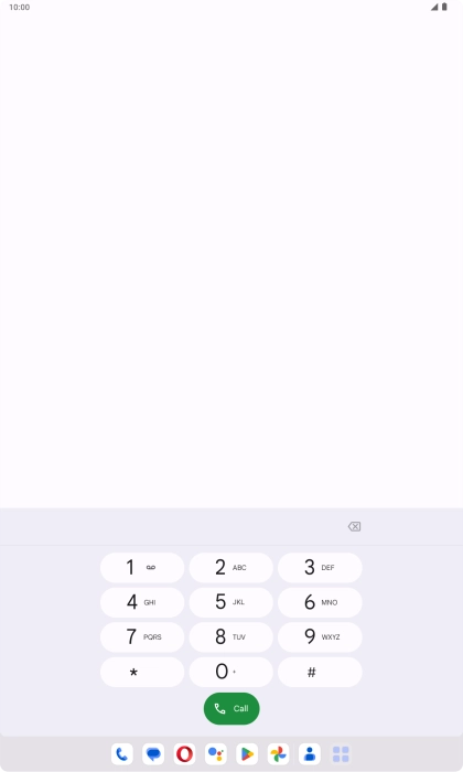 Press and hold number key 1 to call voicemail. Follow the instructions to listen to your messages.
