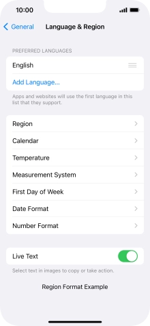 Press Add Language....