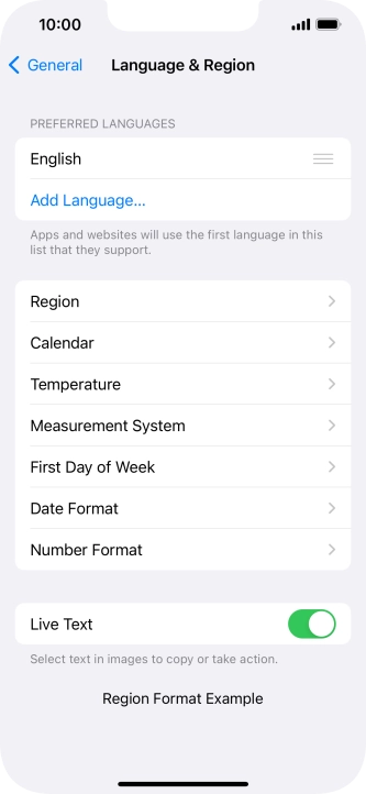 Press Add Language.... Press Add Language....