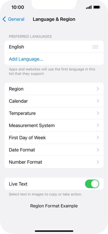 Press Add Language.... Press Add Language....
