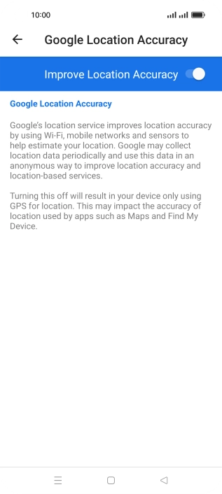 If you press the indicator next to If you press the indicator next to