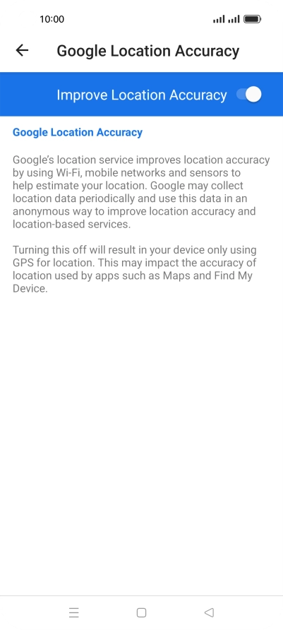 If you press the indicator next to If you press the indicator next to