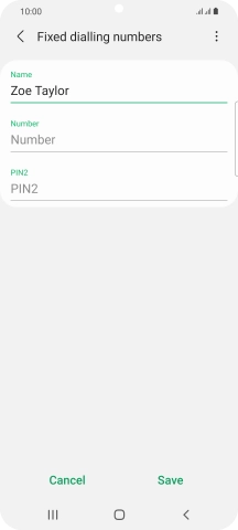 Press Number and key in the required phone number. Press Number and key in the required phone number.