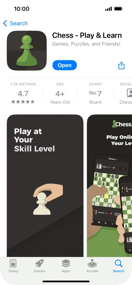 Slide your finger upwards starting from the bottom of the screen to return to the home screen.