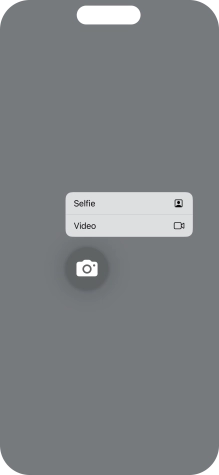 Press and hold the required function to see more actions.