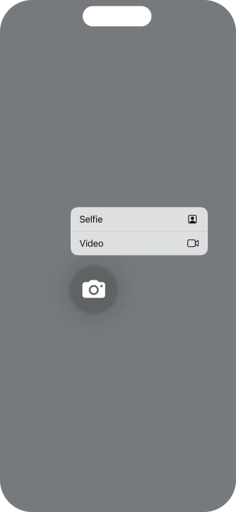Press and hold the required function to see more actions.