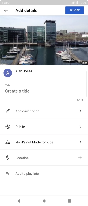 Press the field below