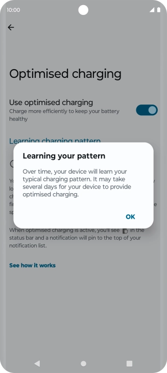 If you turn on the function, press OK.