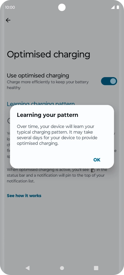 If you turn on the function, press OK.