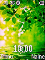 The Bluetooth icon shows that Bluetooth is turned on. The Bluetooth icon shows that Bluetooth is turned on.