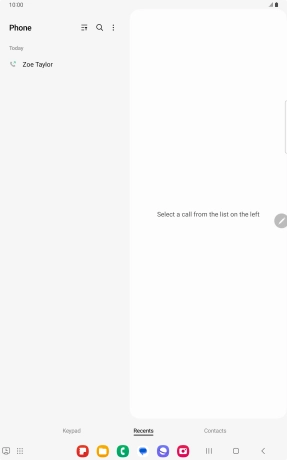 Press the required number.