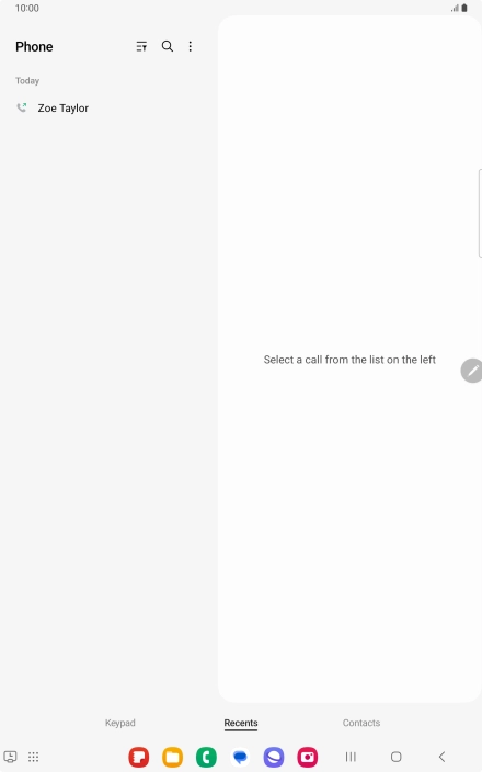 Press the required number.