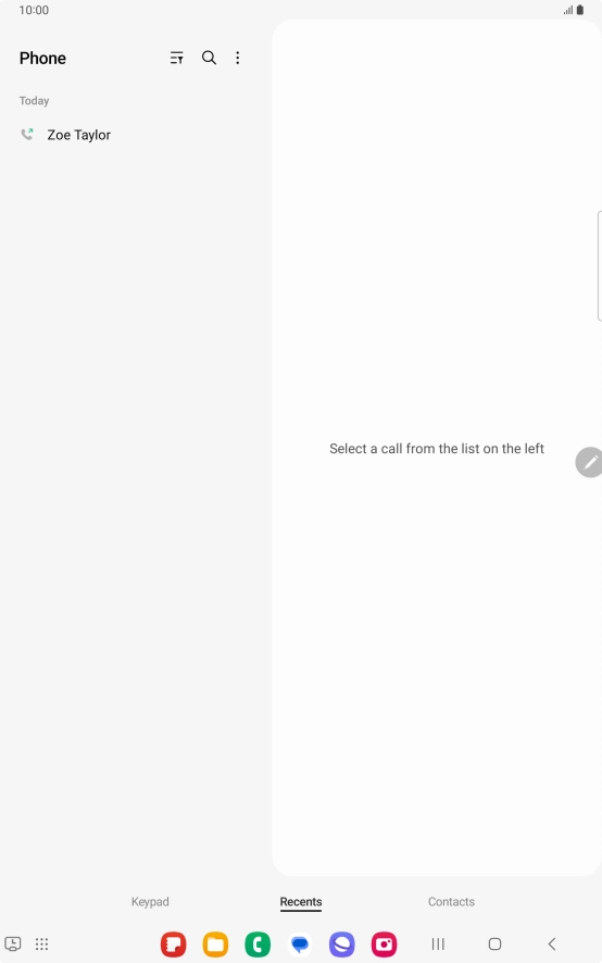Press the required number.