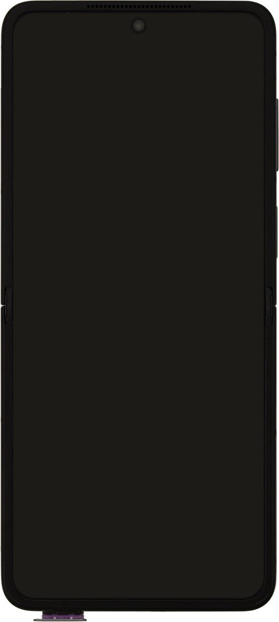Remove the SIM holder from your phone.