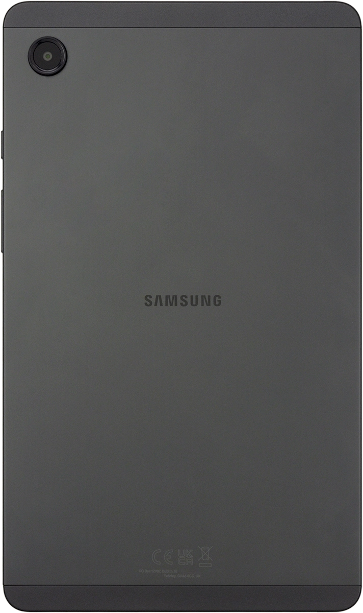 Point the camera lens at the back of your tablet at the required object to take a picture or record a video.