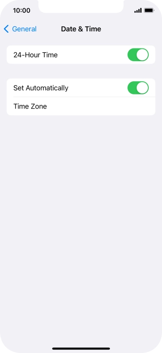 Slide your finger upwards starting from the bottom of the screen to return to the home screen.