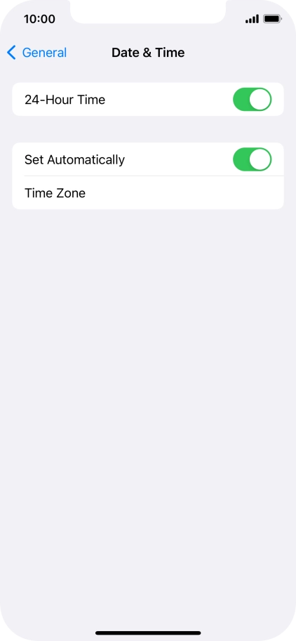 Slide your finger upwards starting from the bottom of the screen to return to the home screen.