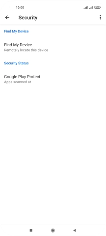 Press Find My Device.