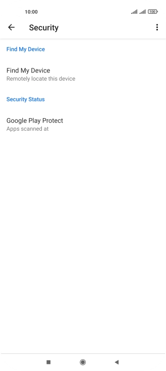 Press Find My Device.