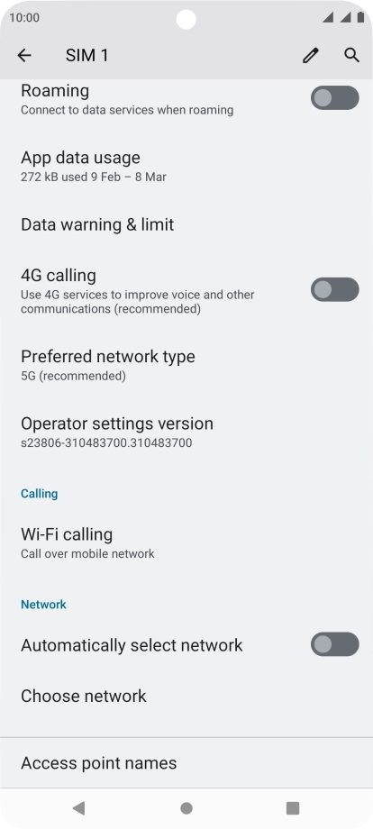 Press the indicator next to Press the indicator next to