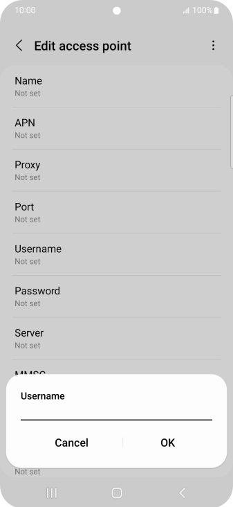 Key in wap and press OK. Key in wap and press OK.