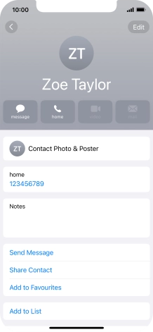 Slide your finger upwards starting from the bottom of the screen to return to the home screen.