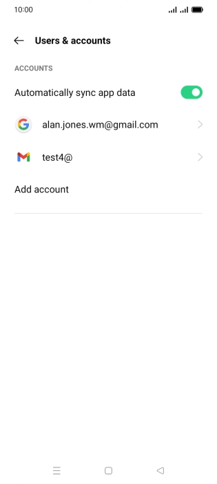 Press the Home key to return to the home screen. Press the Home key to return to the home screen.