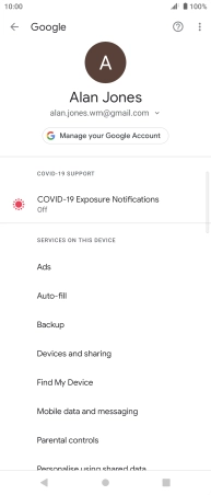 Press Find My Device.