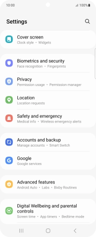 Press Accounts and backup.